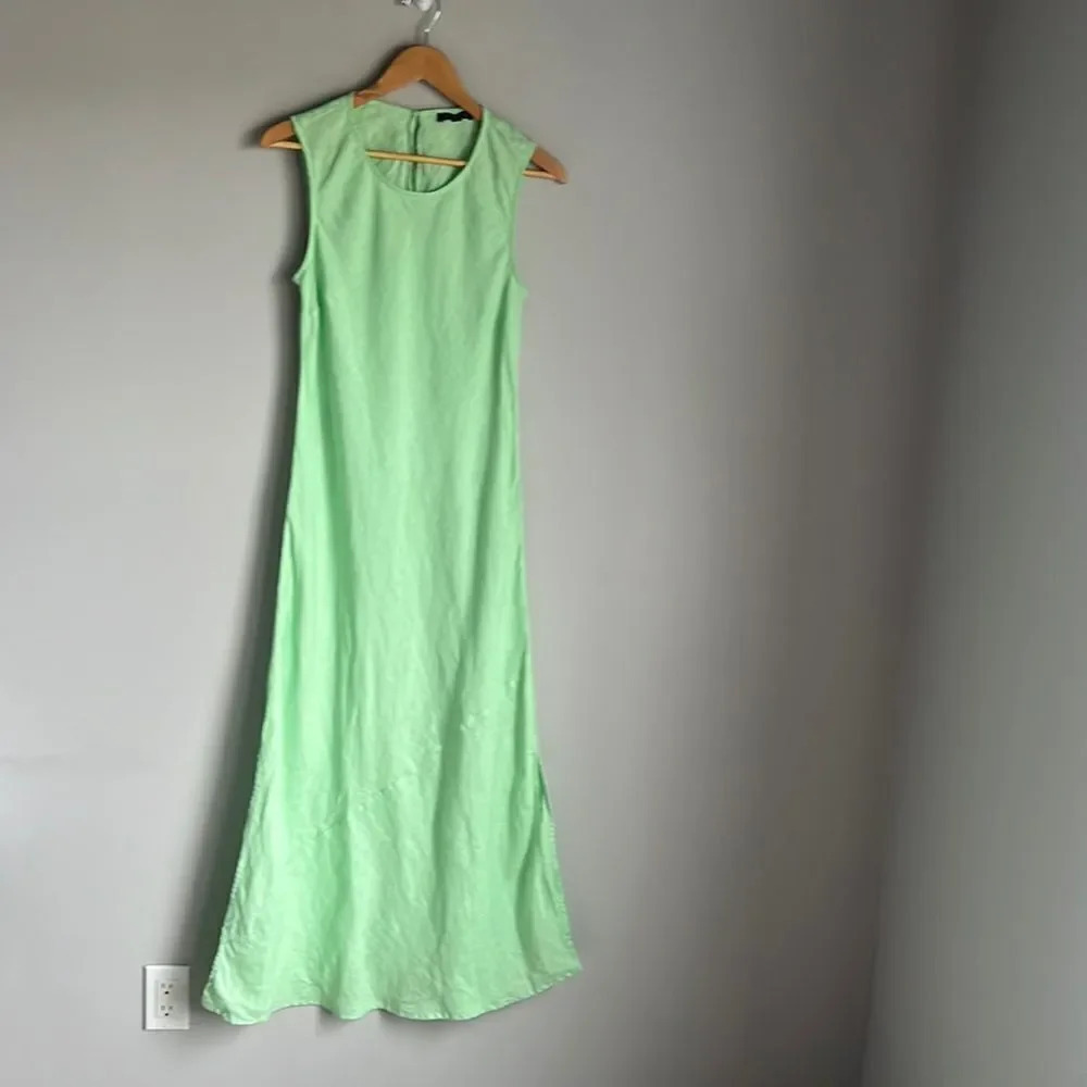 J. Crew Light Green Midi Dress - Picture 3 of 15